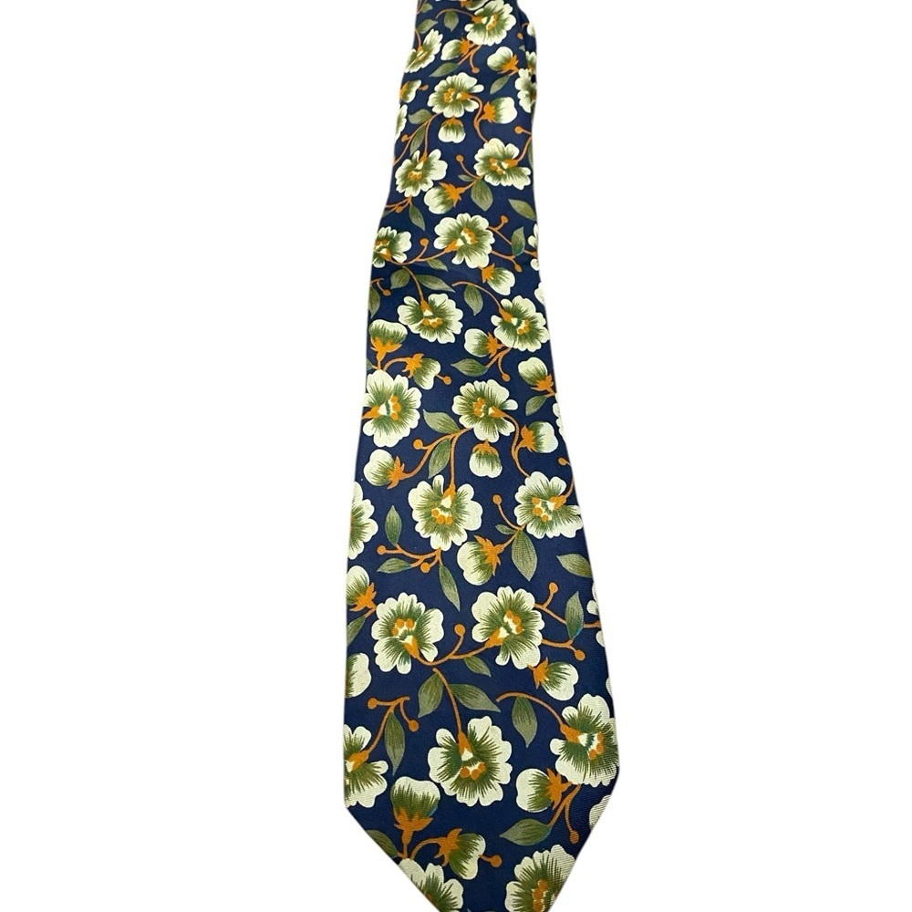Vintage Fendi Silk Floral Tie